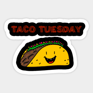 Taco Tuesday Sticker